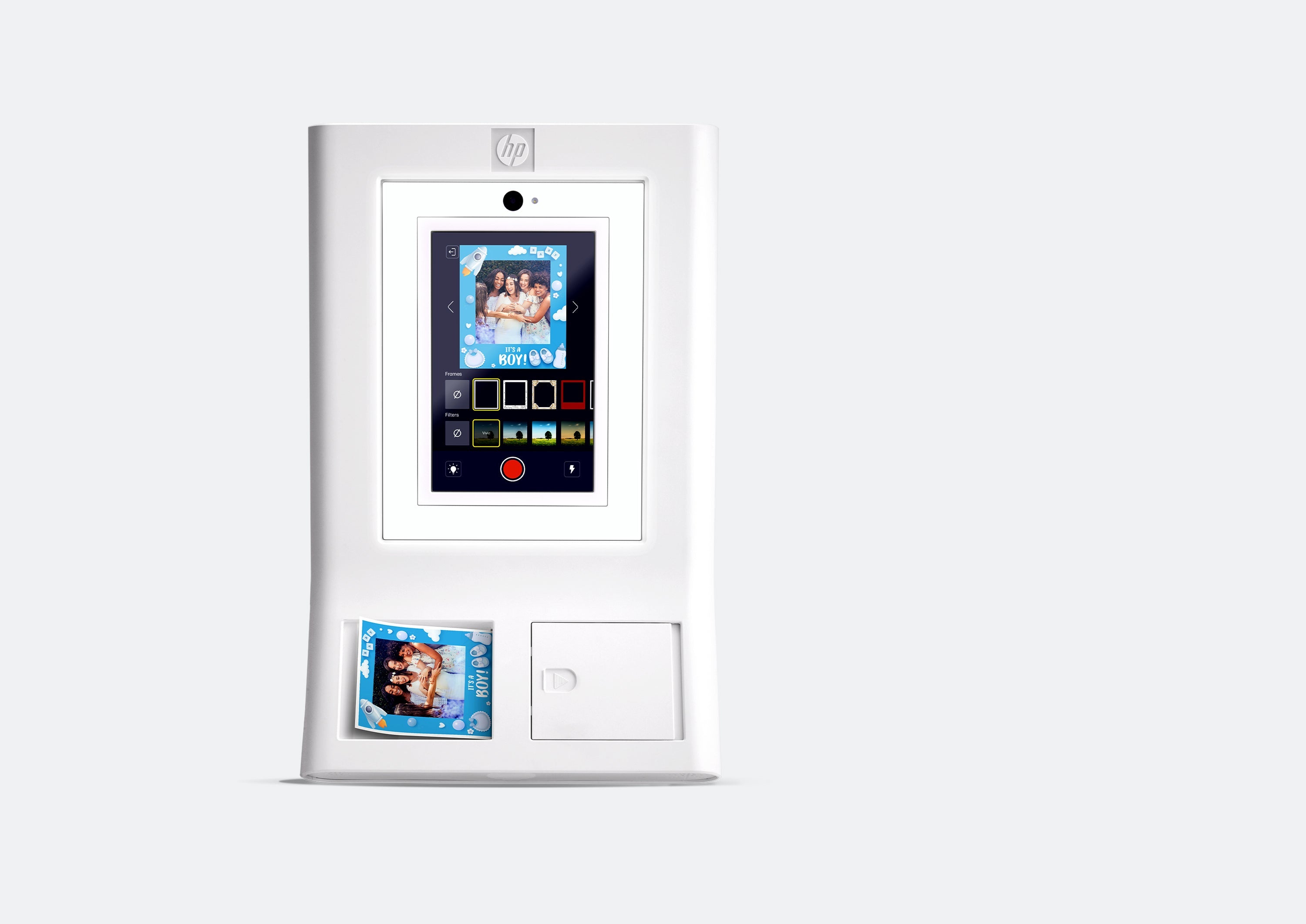 HP Sprocket Photobooth Instant 3x4” Color Photo Printer