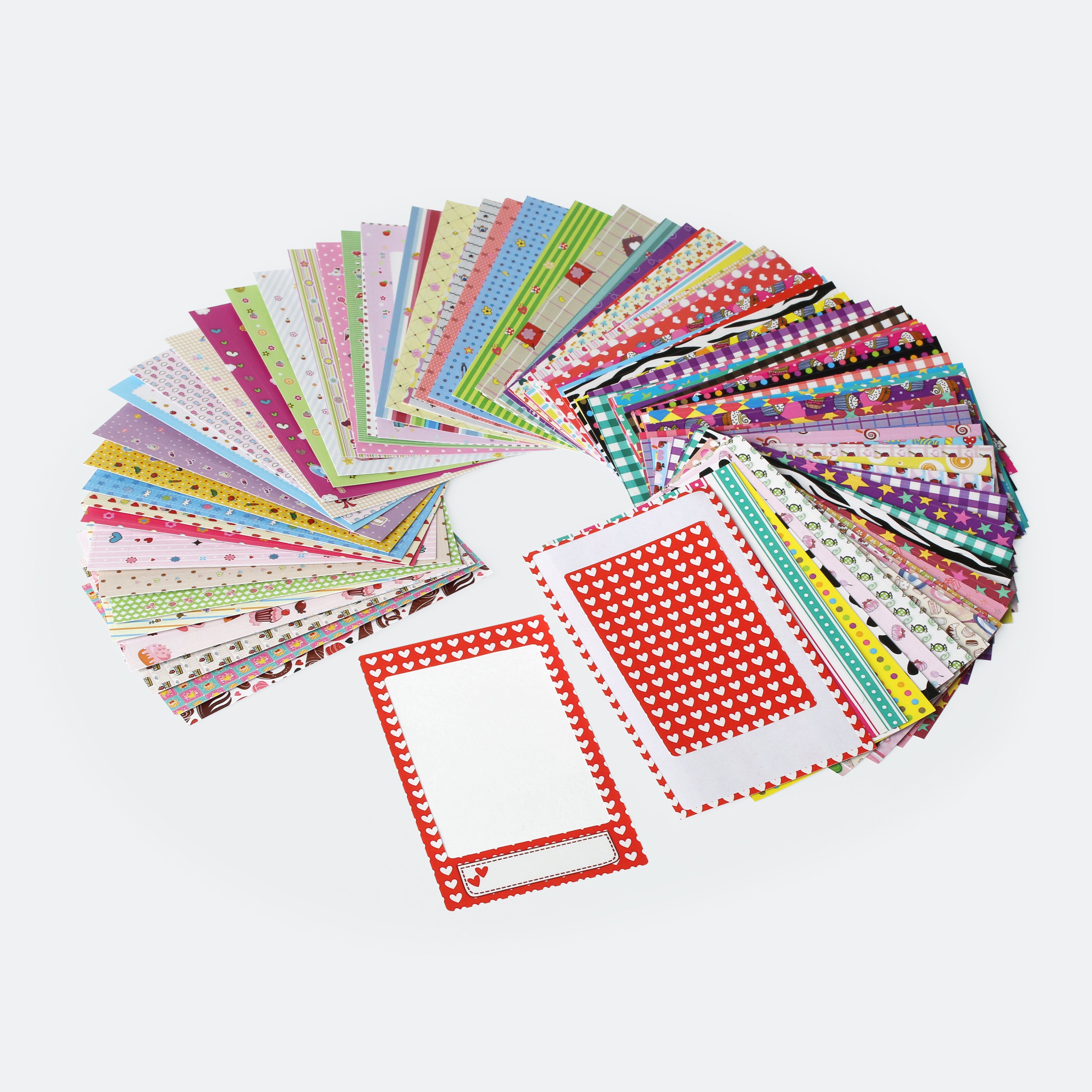 Photo Border Stickers For 2x3 Photo Paper Projects - Pack of 100