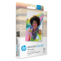 HP Sprocket Studio Plus 4x6 Photo Paper (108 Sheets) & 2 Cartridges for HP  Sprocket Studio+ Printer