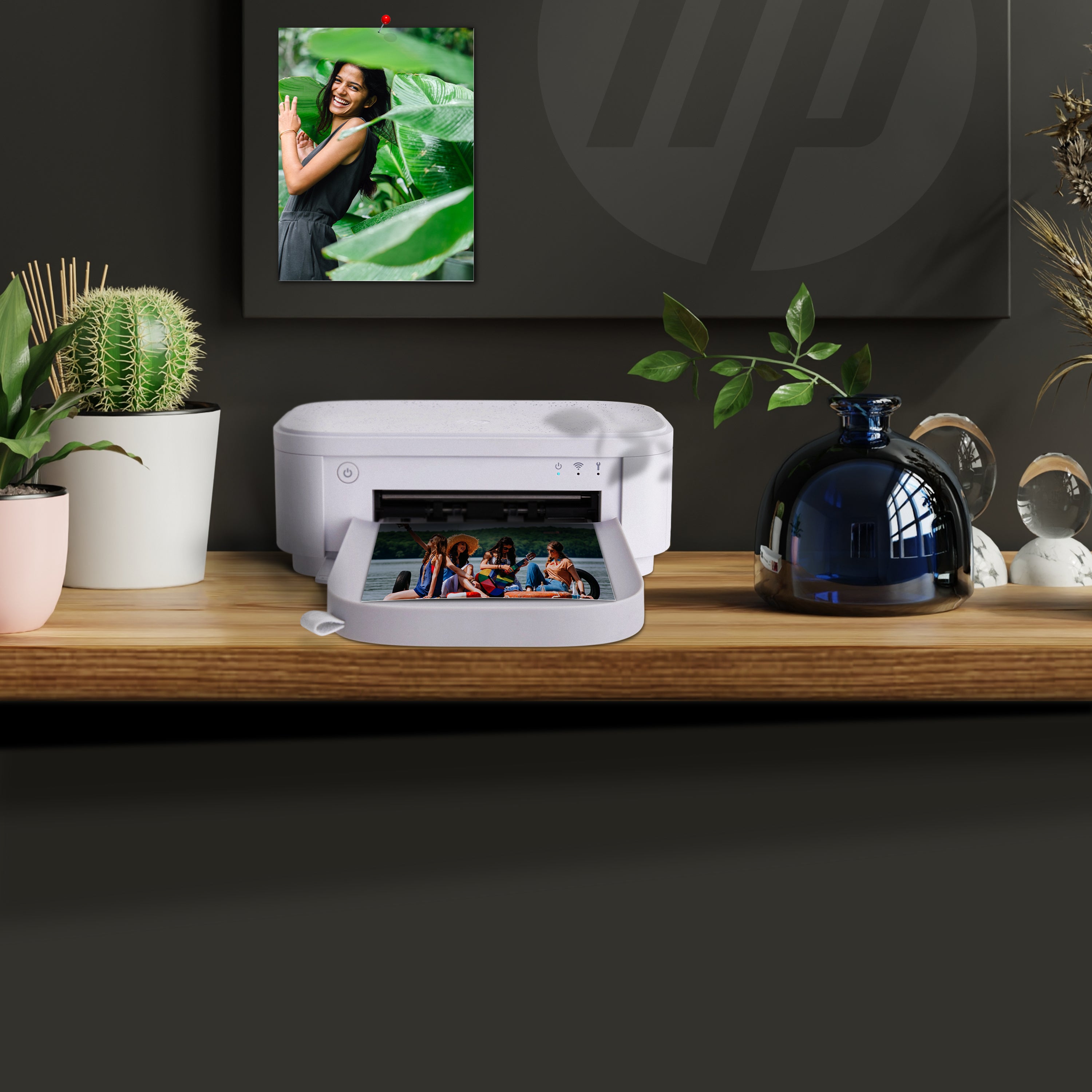 HP Sprocket Studio Plus Photo Printer -  Prints 4x6” Photos from Your iOS & Android Device Sprocket Printers