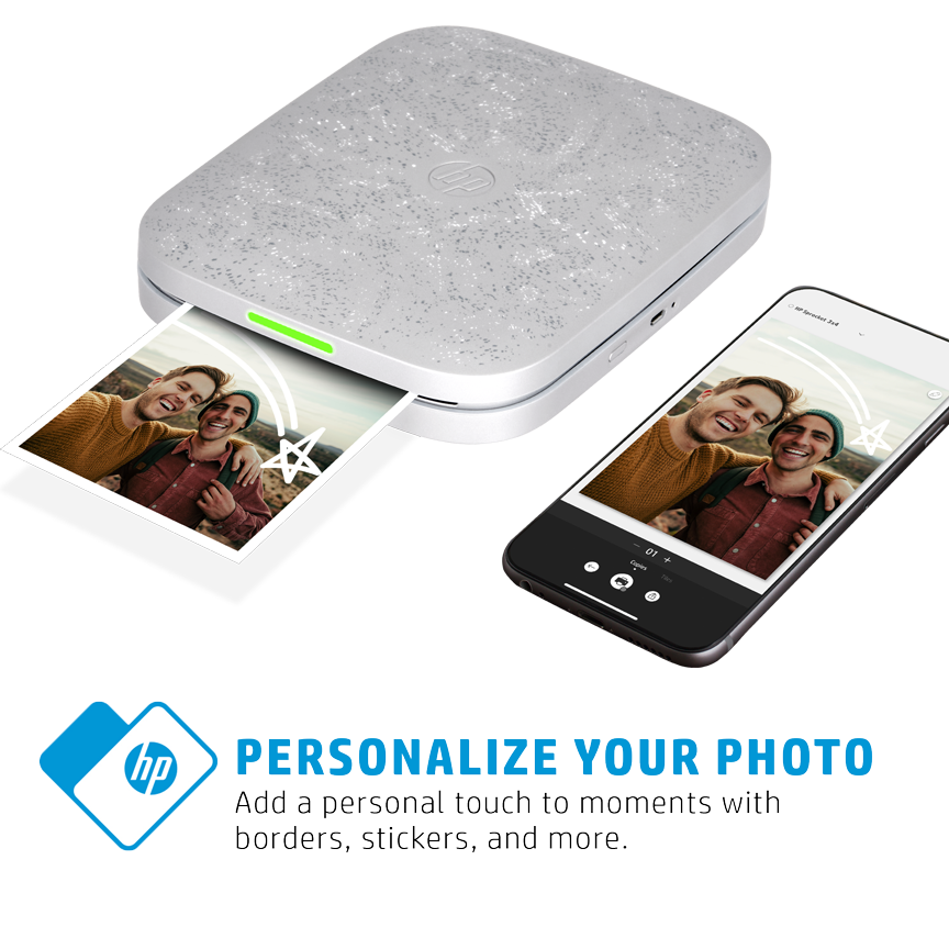  HP 2x3 Premium Zink Photo Paper (120 Pack) Compatible