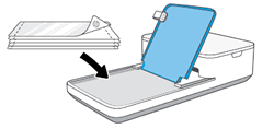 Loading paper into the paper tray