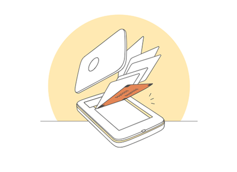 Orange card